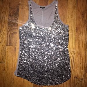 Express Sequined Tank Top